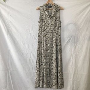 Vintage 90s All That Jazz floral dress